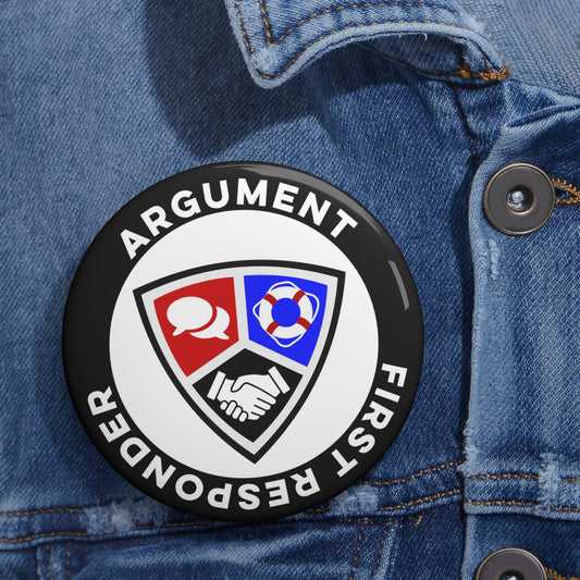 Argument First Responder Pin Buttons
