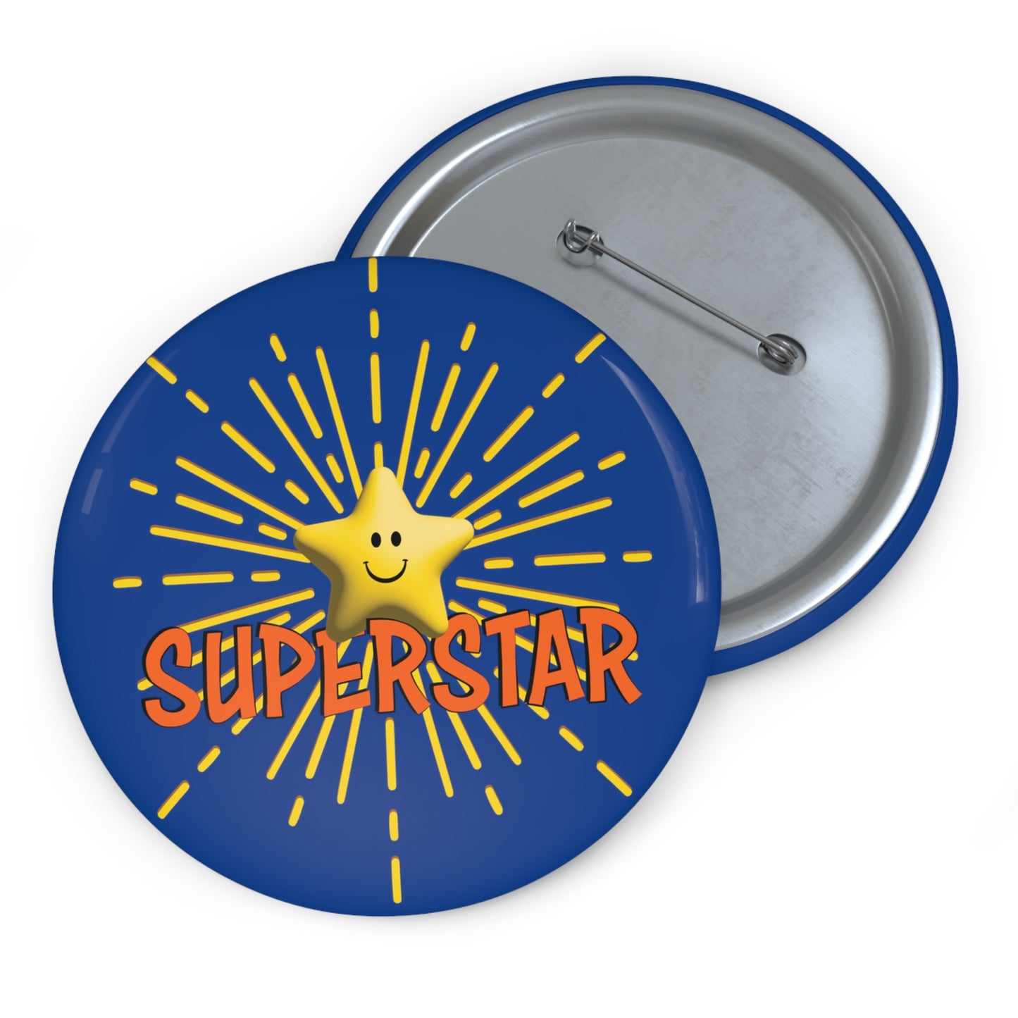 Superstar Pin Buttons