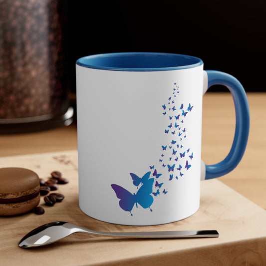 Butterflies Coffee Mug, 11oz